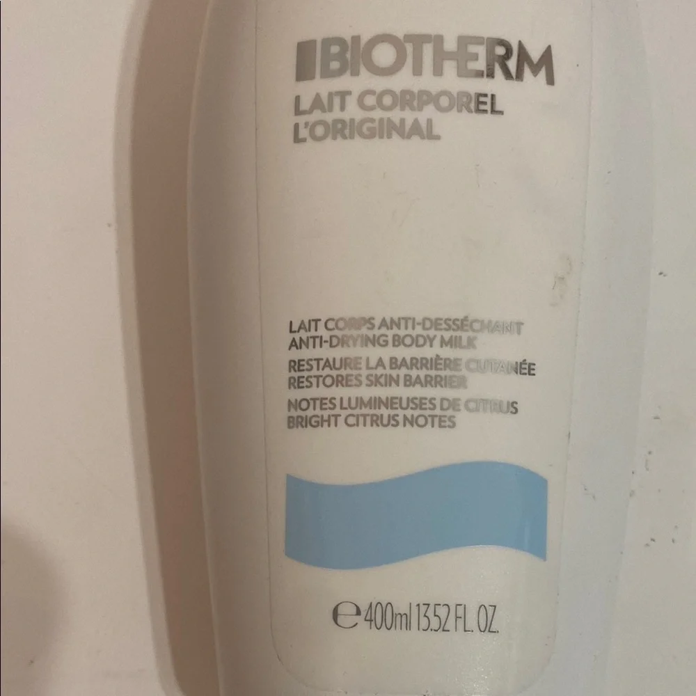 Biotherm White Pump Bottle
